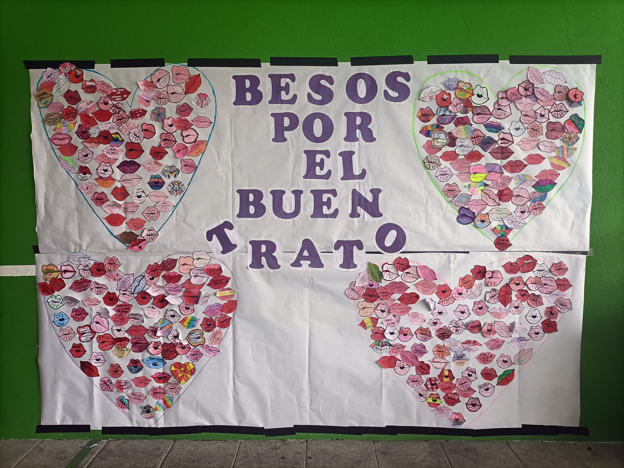 25N Primaria Besos por el buen trato